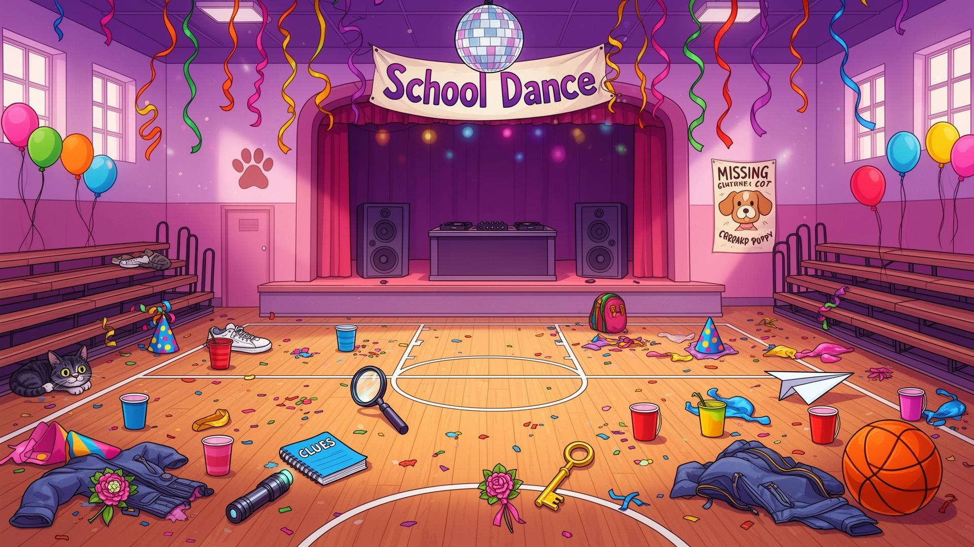 School Gym After Dance